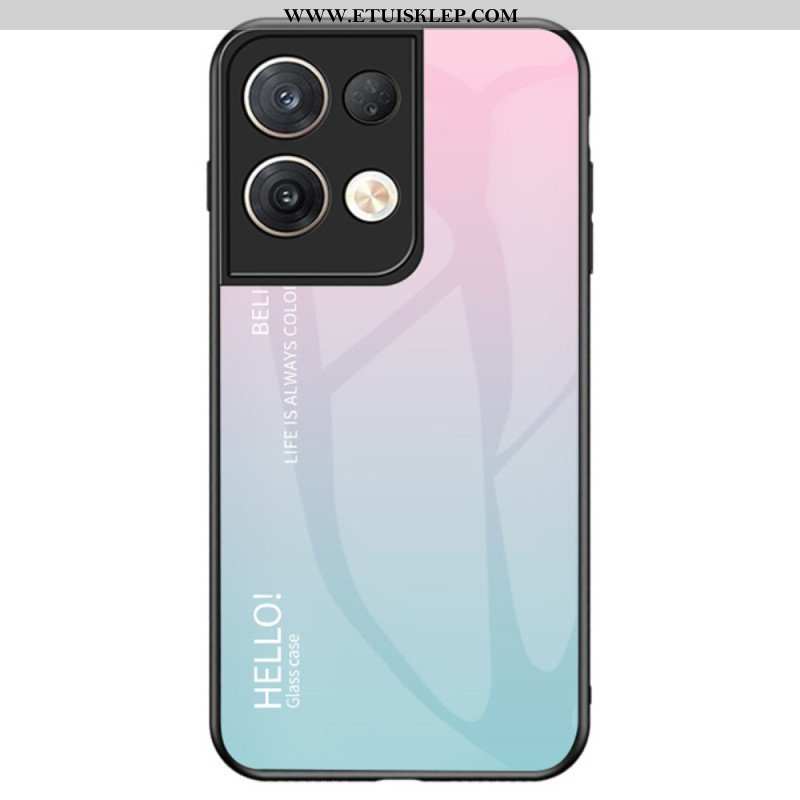 Etui do Oppo Reno 8 Pro Szkło Hartowane Witam